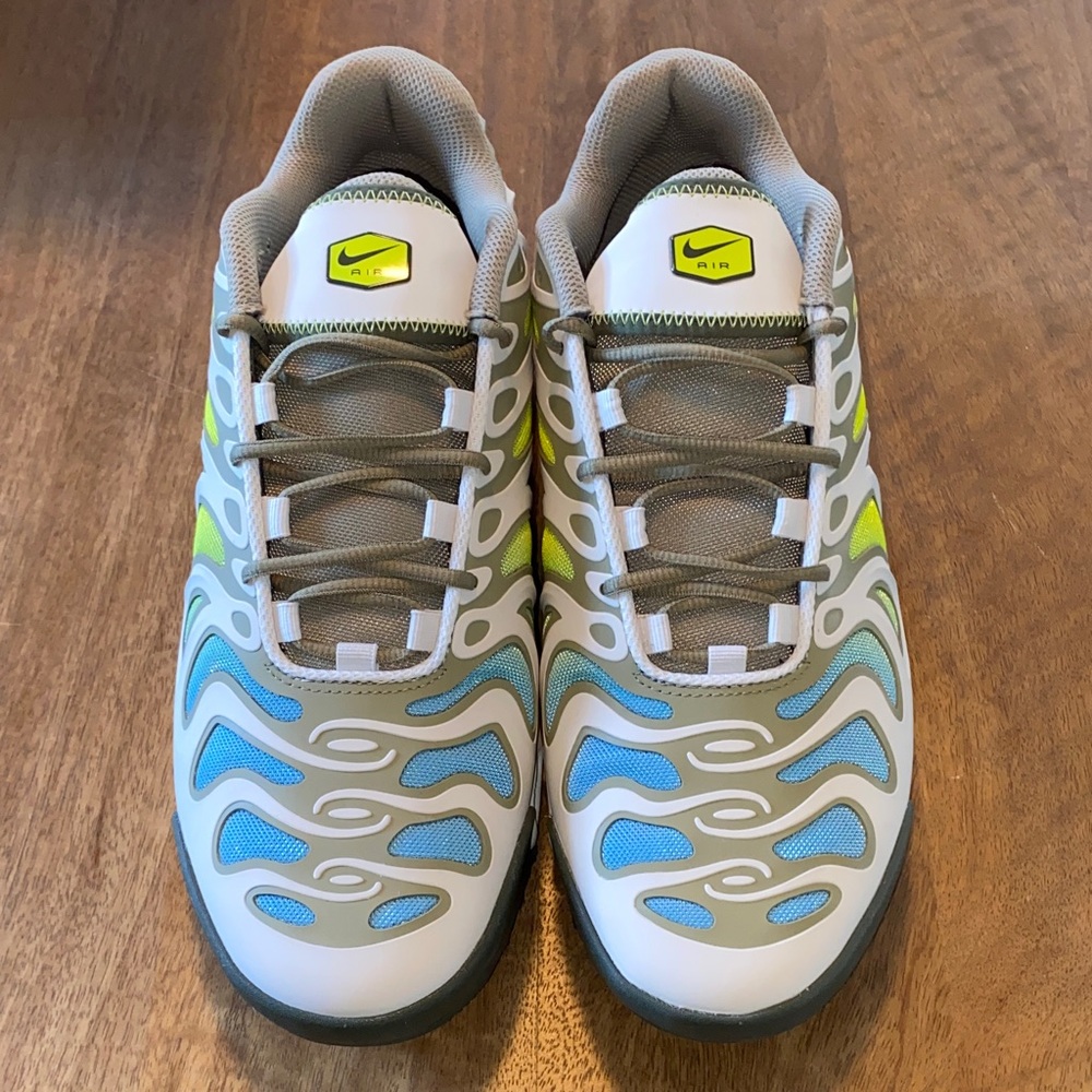 Nike Air Max Plus Tn Kahki Blue Neon